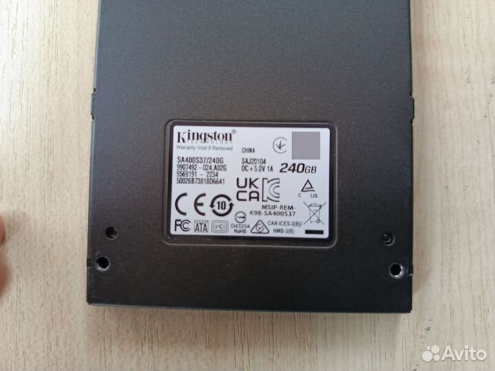 SSD Диск на 240 гб