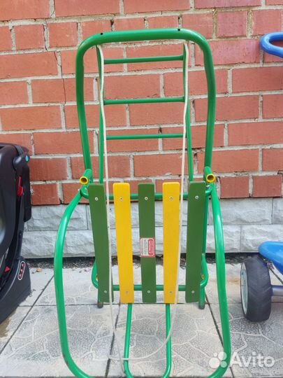 Детские зимние санки