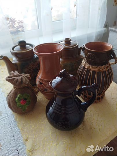 Кувшин керамика, вазы, СССР