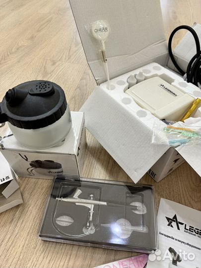 Аэрограф с компрессором Новый