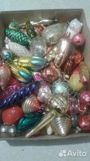 Елочные игрушки СССР