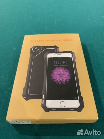 Al Чехол для iPhone 7 или 8 и 2 объектива новый