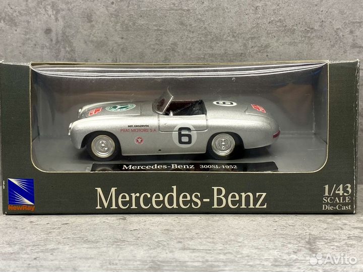 Коллекционная модель Mercedes-Benz 300SL 1952 1:43