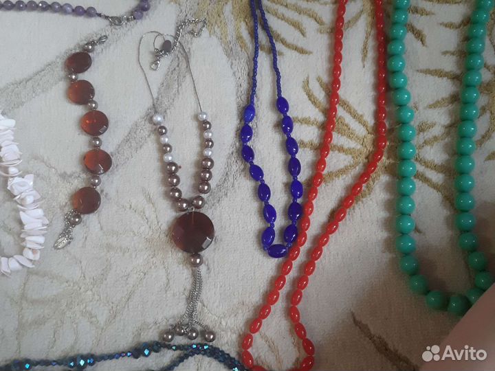 Бусы из натуральных камней СССР