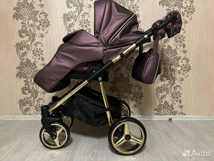 Коляска 2 в 1 adamex reggio