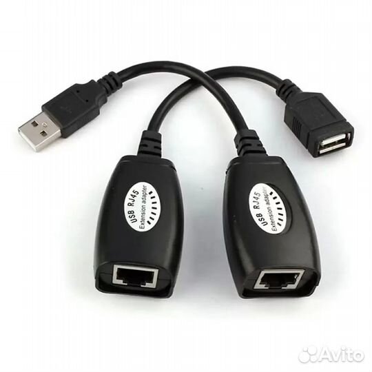 Удлинитель USB по витой паре до 45 м