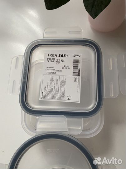 Контейнеры пластик с крышкой Икеа