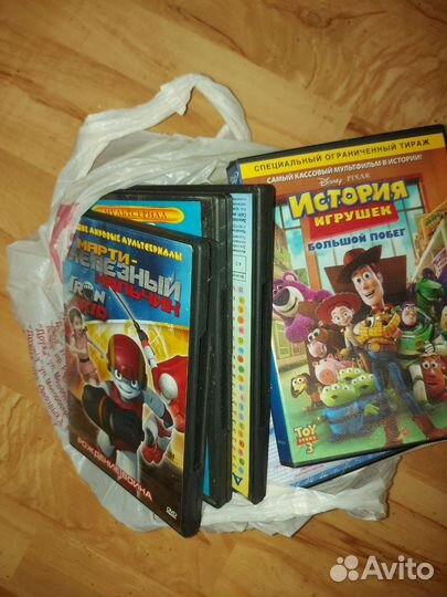 Dvd диски мультфильмы