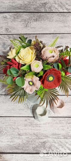 Букеты из мыла ручной работы