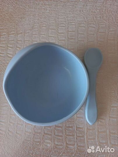 Силиконовые тарелки, поильник
