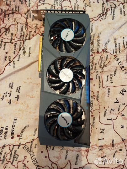 Видеокарта gigabyte nvidia GeForce RTX 3070 eagle
