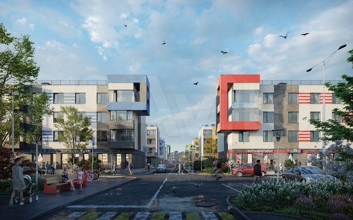 1-к. квартира, 36 м², 4/4 эт.