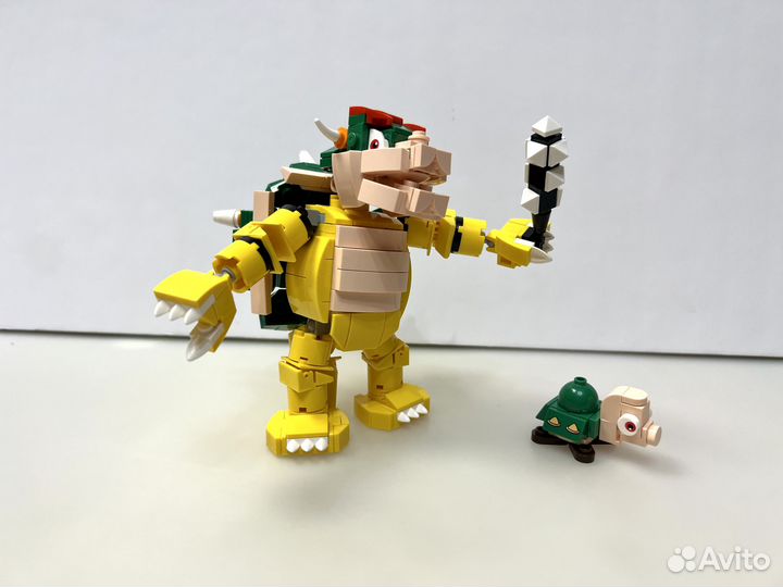 Конструктор Марио Боузер совместим с Лего