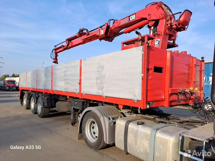 Полуприцеп бортовой Floor FLO-12-20K1, 1996