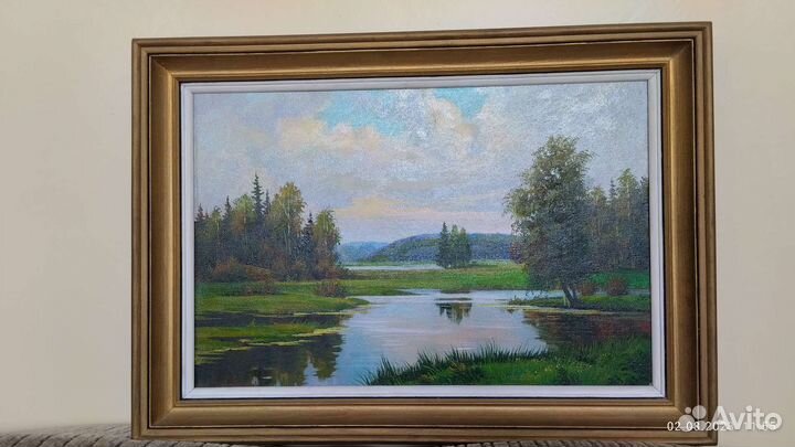 Картина маслом на холсте большая