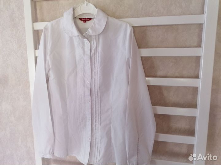 Блузка школьная 146 брюки 152