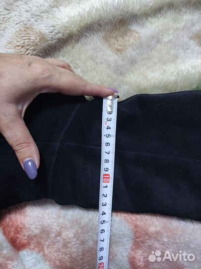 Сапоги зимние женские замша 39