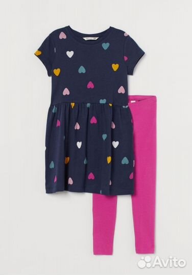 Новый комплект hm 122 для девочки