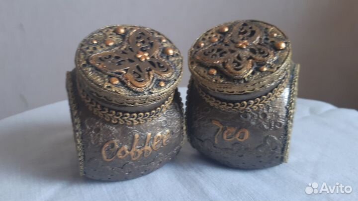 Набор для кофе и чая ручной работы