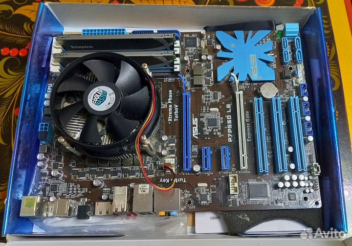 Материнская плата asus P7P55D LE LGA 1156
