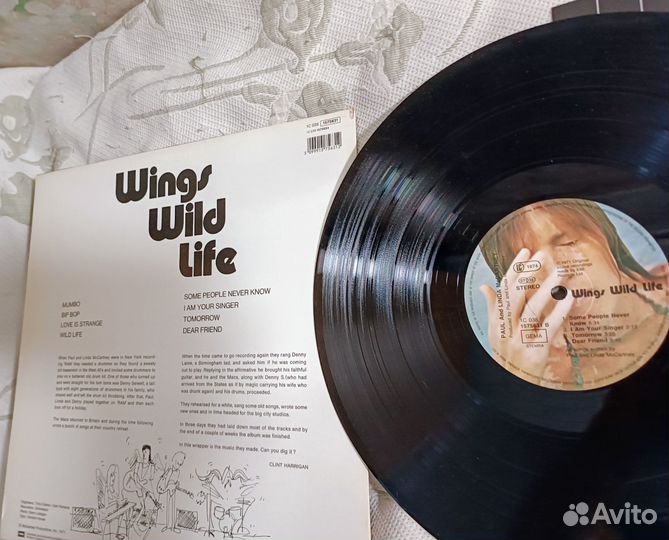 Wings Wild Life 1971 LP Germany