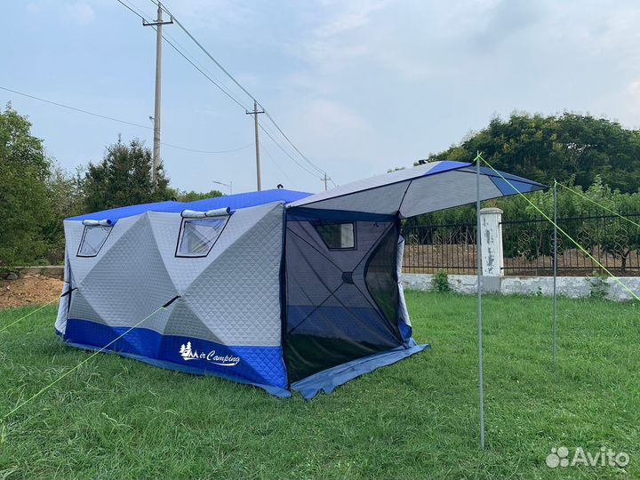 Мобильная баня палатка 200*400