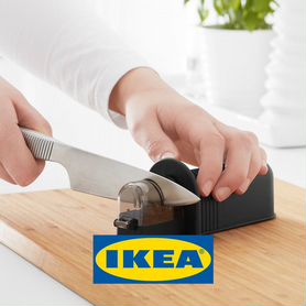 Точилка для ножей aspekt, черный IKEA