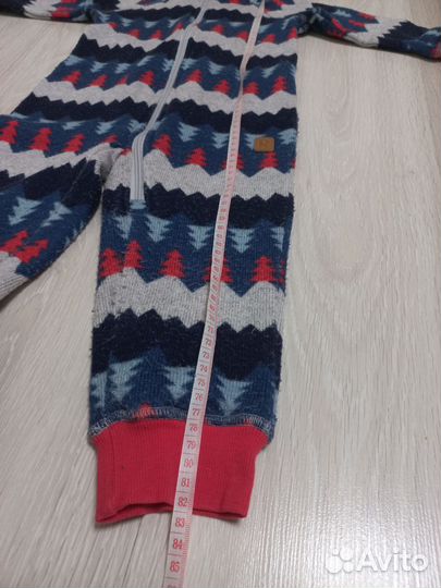 Флисовый комбинезон поддева reima