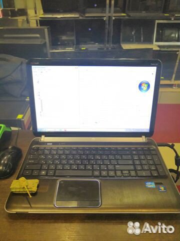 Мощный HP pavilion dv6 Core i7 (8 ядер )