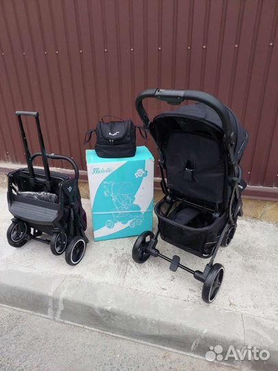 Коляска babalo Future 2023 (black)