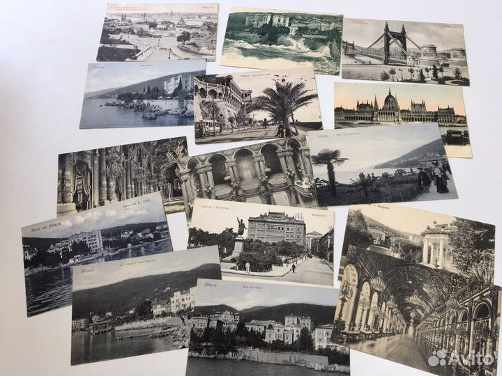 Дореволюционные иностранные открытки