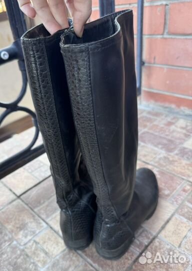 Сапоги женские натуральная кожа зимние 38