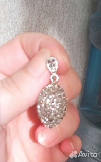 Серьги и кулон