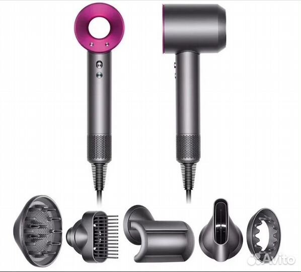Новый фен Dyson Supersonic HD08 Fuchsia/Nickel