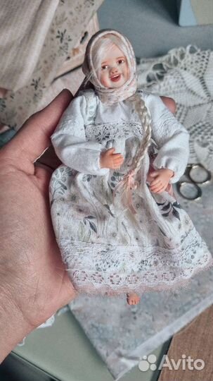 Интерьерная кукла ручной работы