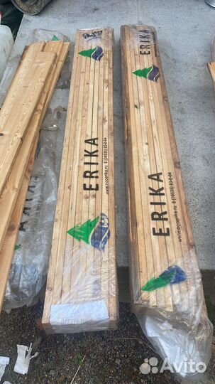 Планкен лиственница 20х90х1000, 20х90х1500