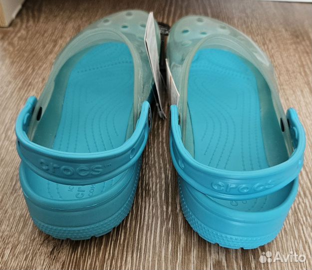 Новые сабо crocs m8/w10