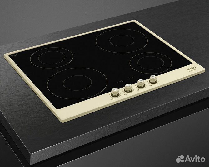 Индукционная варочная панель smeg si764pom