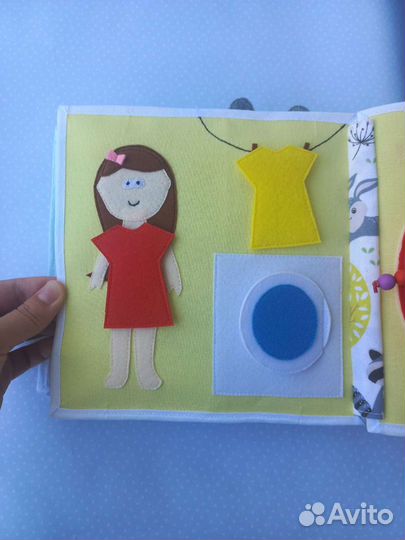 Книжки из фетра