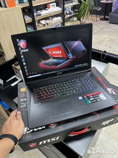 Мощный Игровой MSI GP72-7RDX Core i7/16/1000/GTX10