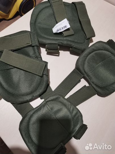 Наколенники и налокотники кмф78 Х-форма олива