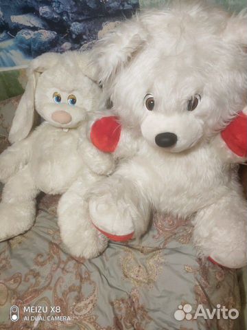 Плюшевый медведь и заяц