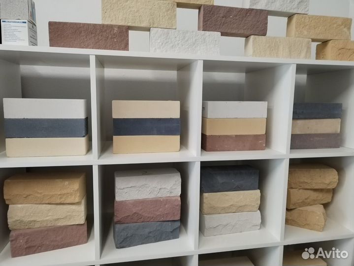 Кирпич силикатный одинарный лицевой Желтый