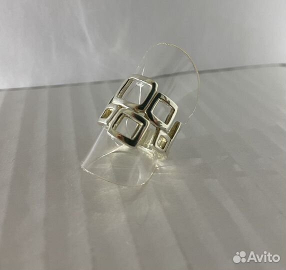 Серебряное кольцо дизайнерское