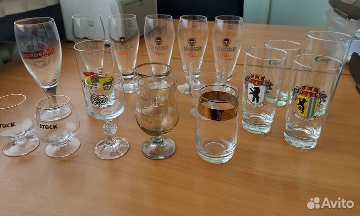 Рюмки и стаканы из 80х годов