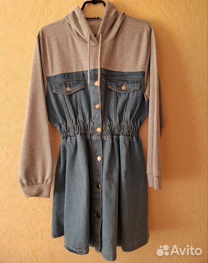 Джинсовое платье