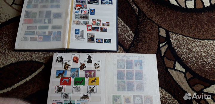 Альбомы с марками 2шт