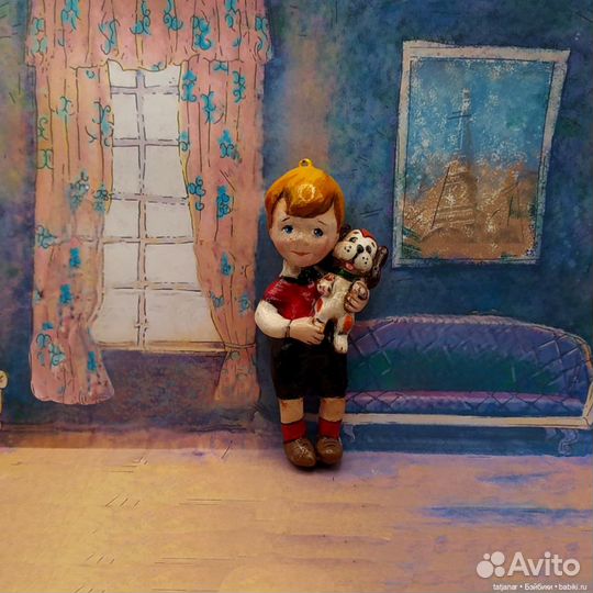 Елочные игрушки из папье-маше