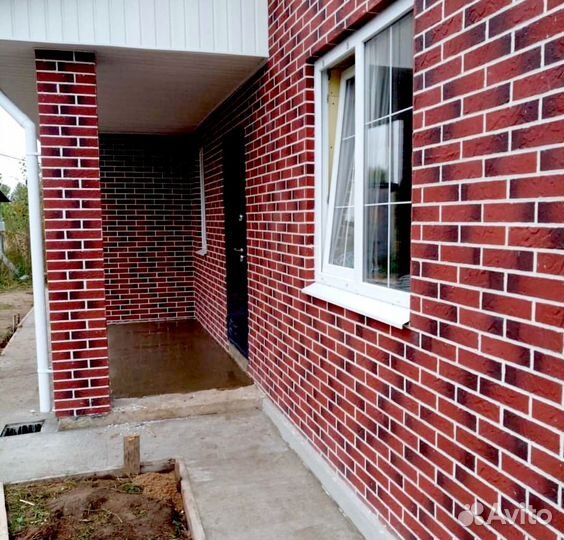 Гибкий кирпич на сетке