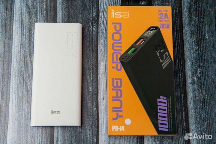 Power bank 10000 с быстрой зарядкой